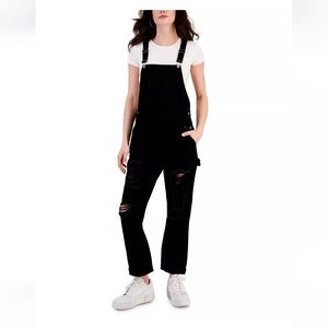 Black overalls Ripped Denim